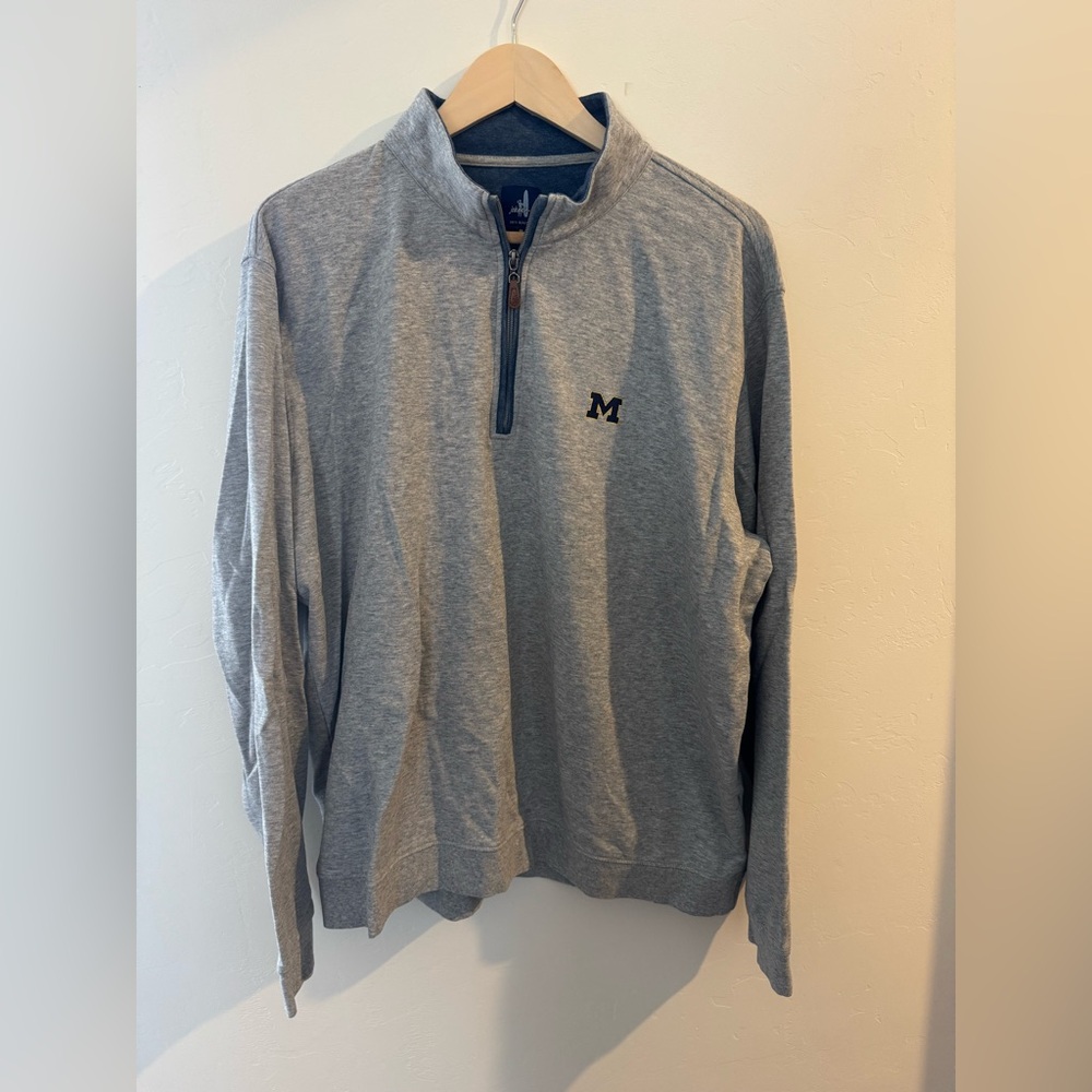 Custom Embroidered Johnnie-O Michigan Quarter Zip